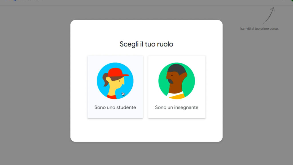 Profilo studente - Guida utilizzo Google Classroom 